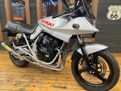 スズキ　ＧＳＸ２５０Ｓ　ＫＡＴＡＮＡ　１９９１年　ＲＰＭマフラー　ＳＨＯＷＡリアサス　外装＆フレームオールペイント済