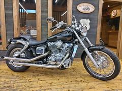 ホンダ　シャドウスラッシャー　２００６年　ＪＭＣＡ公認スラッシュカットマフラー　ＳＵメッキエアクリーナー　ビレットミラーウィンカー