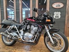 スズキ　ＧＳＸ４００Ｓ　ＫＡＴＡＮＡ　ＧＫ７７Ａ　ヨシムラサイクロンマフラー　オールペイント　シート張替