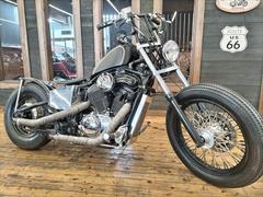 ホンダ　スティード４００　フリスコスタイル　フルカスタム車　前後ビンテージタイヤ　スポタン　ＳＵクリーナー　アタックバー　サイドナンバー