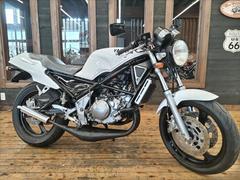 ヤマハ　Ｒ１−Ｚ　３ＸＣ　前期モデル　社外ストレートチャンバー　ステンメッシュブレーキホース