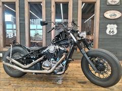 カワサキ　バルカン４００クラシック　フルカスタム　エイプハンガー　スポタン　ショットガンマフラー　ＳＵクリーナー　前後ビンテージタイヤ他