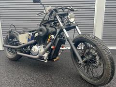 ホンダ　スティード４００　１９９２年　スポーツスタータンク　スラッシュカットマフラー　フラットバー　フラットフェンダー　ソロシート