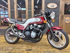ホンダ　ＣＢ７５０Ｆ　ＦＣ　モリワキショート菅　オーリンズリアサス　Ｎプロジェクトトップブリッジ　ニッシンブレーキマスター　アンコ抜き