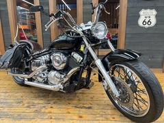 ヤマハ　ドラッグスター４００　４ＴＲ型　モンキーエイプハンドル　スラッシュカットマフラー　コブラシート　ディープフェンダー　ＥＴＣ付き