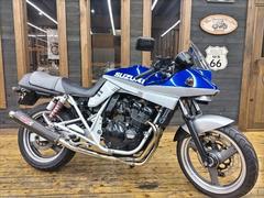 スズキ　ＧＳＸ２５０Ｓ　ＫＡＴＡＮＡ　ヤマモトレーシングマフラー　ヨシムラＫＹＢリアサスペンション　ミラースクリーン　オールペイント