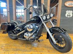 カワサキ　バルカン４００クラシック　モンキーエイプハンドル　フォグランプ　パニアケース　シーシーバー　ドラッグパイプマフラー　ＥＴＣ付き