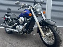 カワサキ　バルカン４００クラシック　１９９７年　ノーマル車　純正オプションバックレスト　サイドバッグサポート付