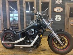 カワサキ　バルカン４００クラシック　ドラッガースタイル　艶消カスタムペイント　ドラッグパイプマフラー　パワーフィルター　前後ビンテージタイヤ