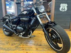 ホンダ　Ｖ−ＴＷＩＮ　ＭＡＧＮＡ　ブラックアウトカスタム　コブラシート　フラットバーハンドル　ブレットウィンカー