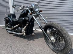 ホンダ　スティード４００　１９９１年　ＮＣ２６型　ドラッグパイプマフラー　シーシーバー　トリプルツリー　社外メーター　チョッパースタイル