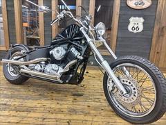 ヤマハ　ドラッグスター４００　１９９７年　４ＴＲ型　スポタン　スラッシュカットマフラー　フラットフェンダー　トリプルツリー