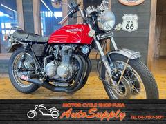 ホンダ　ＣＢ４００Ｆ（４０８ｃｃ）キジマアルフィン　ＫＯＮＩリアサス　ヨシムラショート菅　マーシャルヘッドライト　タックロールシート