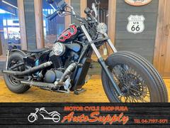 ホンダ　スティード４００　１９９３年　カスタムペイント　ブラックアウト　スラッシュカットマフラー　プルバック　ＳＵクリーナー他