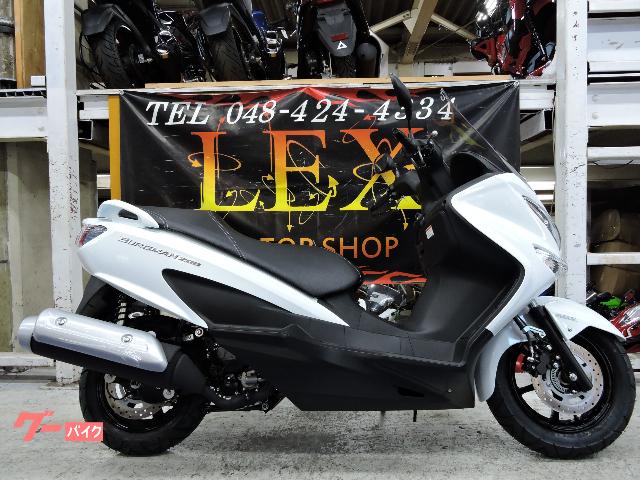 スズキ バーグマン２００ ＡＢＳ 新車 ホワイト(埼玉県 ＬＥＸ（レックス）)の中古バイク・新車バイク | goo - バイク情報