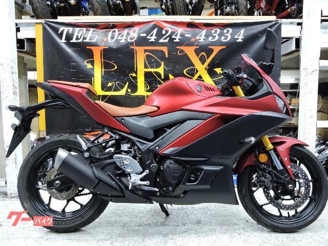 ヤマハ ＹＺＦ－Ｒ２５ ＡＢＳ ２０１９年モデル マットレッド｜ＬＥＸ