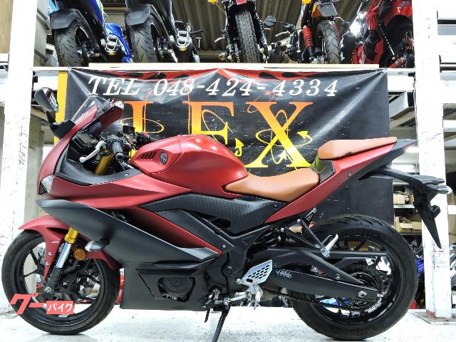 ヤマハ ＹＺＦ－Ｒ２５ ＡＢＳ ２０１９年モデル マットレッド｜ＬＥＸ