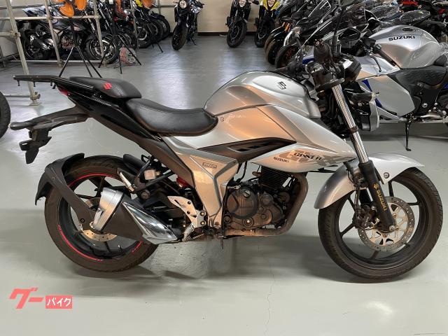 スズキ GIXXER 150 2020年モデル シルバー ノーマル