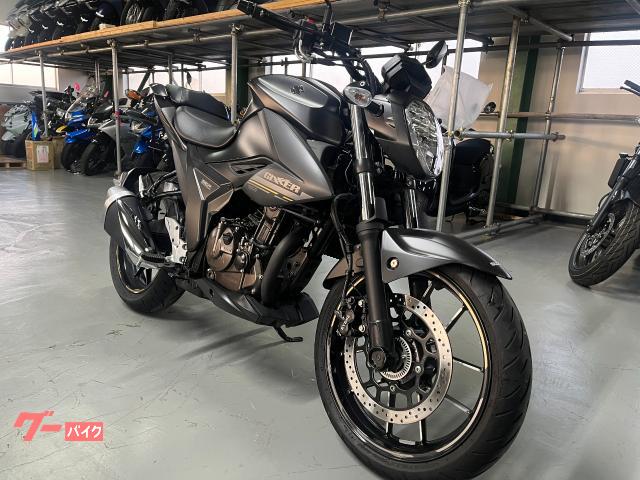 ＧＩＸＸＥＲ　２５０　ワンオーナー　初年度２０２５年　マットブラック