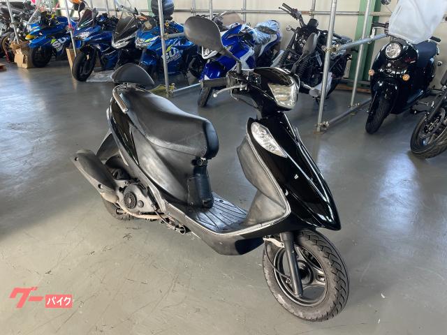 アドレスV125G 2009年モデル ブラック タンデムバー