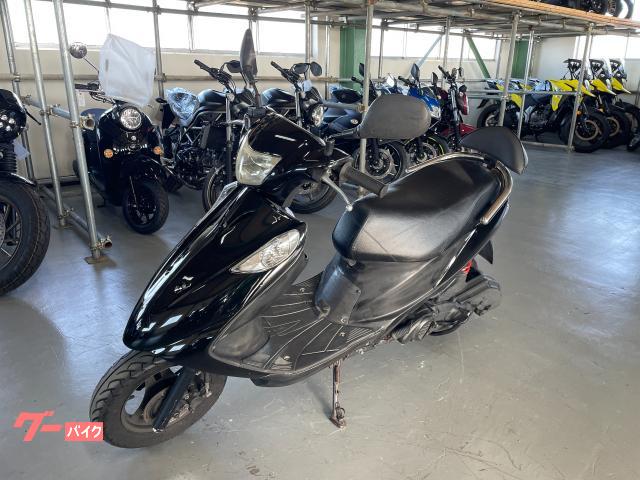 スズキ アドレスV125G 2009年モデル ブラック タンデムバー スズキ アドレスV125G 2009年モデル ブラック タンデムバー