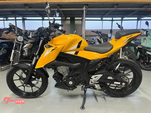 スズキ GSX－S150 イエロー キーレスモデル マフラーカスタム