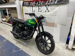 カワサキ　Ｗ１７５　ストリート　新車　グリーン