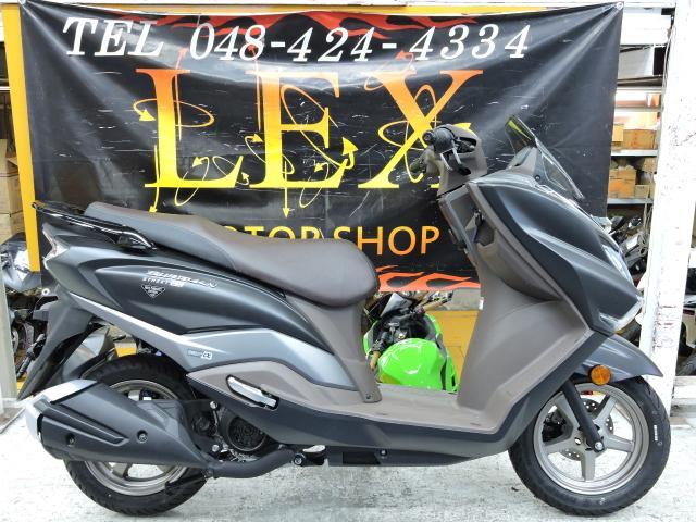 ☆18万円 バーグマン125 未使用車！セル1 実働車☆スズキ バーグマン