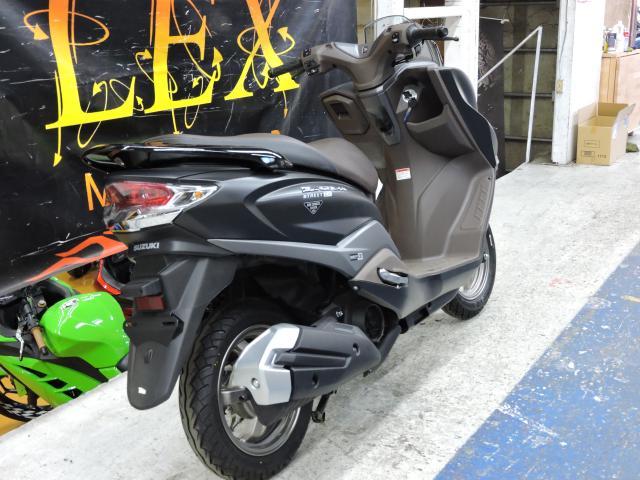 ☆18万円 バーグマン125 未使用車！セル1 実働車☆スズキ バーグマン