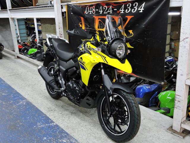 Vストローム250 カウルセット イエロー 未発表のスズキ「