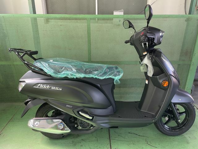 スズキ アドレス125 新車 2026年モデル マットブラック｜LEX