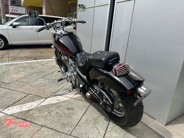 ホンダ スティード400 前後タイヤ新品 リアローダウン