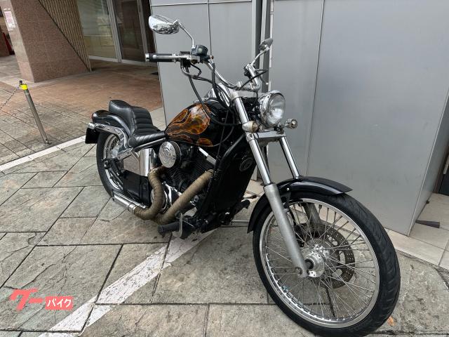 カワサキ バルカン400II VN400A スラッシュカットマフラー カワサキ バルカン400II VN400A スラッシュカットマフラー