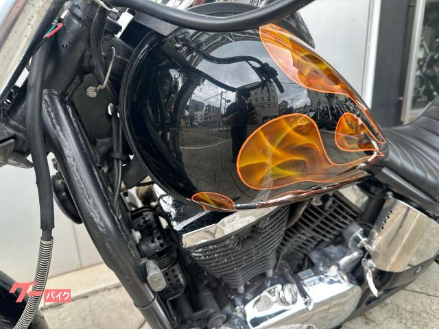 カワサキ バルカン400II VN400A スラッシュカットマフラー