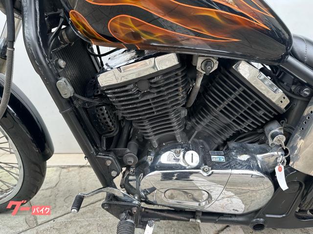 カワサキ バルカン400II VN400A スラッシュカットマフラー