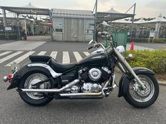 ヤマハ　ドラッグスター４００クラシック　スラッシュカットマフラー