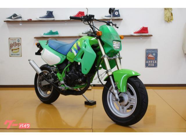 カワサキ ＫＳＲ－I ライムグリーン 社外ダウンチャンバー リターン式６速 カワサキ５０ｃｃ２ストロークミッション ｜横浜スライダーサイクルズ｜新車・中古バイクなら【グーバイク】