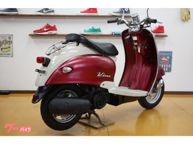 ヤマハ ビーノ バッテリー新品 シート新品張替え 2ストローク ワイン