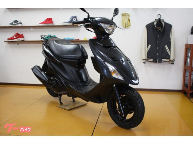 アドレスＶ１２５Ｓ　前後タイヤ新品　前後ブレーキ新品　防犯アラーム　純正ブラックメタリックカラー　ＦＩインジェクション