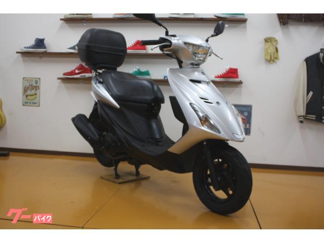 スズキ アドレスV125S GIVIボックス付き 防犯アラーム 純正