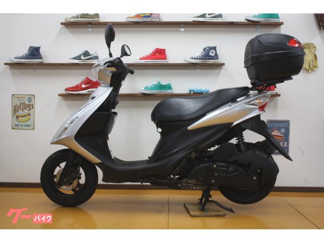 スズキ アドレスV125S GIVIボックス付き 防犯アラーム 純正