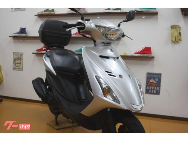 スズキ アドレスV125S GIVIボックス付き 防犯アラーム 純正