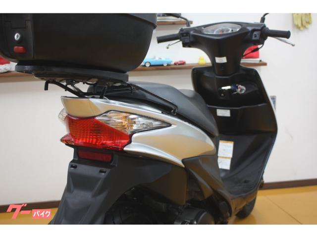 スズキ アドレスV125S GIVIボックス付き 防犯アラーム 純正