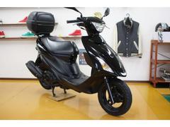 スズキ　アドレスＶ１２５Ｓ　２０１３年最終モデル　ワイズギアリアボックス付き　フルノーマル　純正ブラックメタリックカラー
