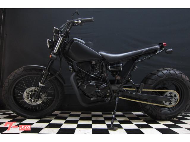 兵庫▼大阪 TW225 ロンスイ カスタム 程度良好 激渋 ヤマハ YAMAHA ヤマハ TW225E ブラックロンスイカスタム｜ATVモーター