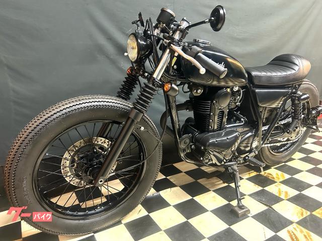 カワサキ 250TR ファットナローブラックカフェ｜ATVモーター