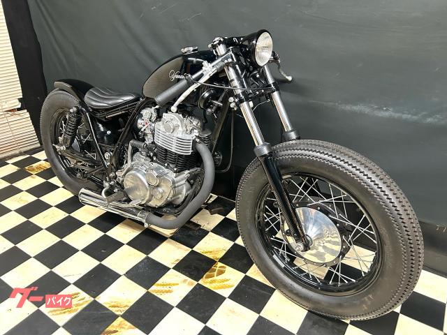 中古 SR400 純正キャリバー ブラック塗装 2年前にフルオーバーホール済 ヤマハ SR400キャブ車 ブラック外装 スカチューン｜リグニス