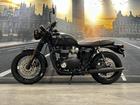 ＴＲＩＵＭＰＨ ボンネビルＴ１２０ＢＬＡＣＫ　２０２３年モデル　新車　サファイアブラック／マットサファイアブラックの画像（新潟県