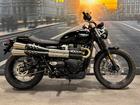スクランブラー900 ジェットブラック 2024年モデル 中古車
