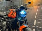 トライデント660 マットバハオレンジ 2022年モデル 中古車
